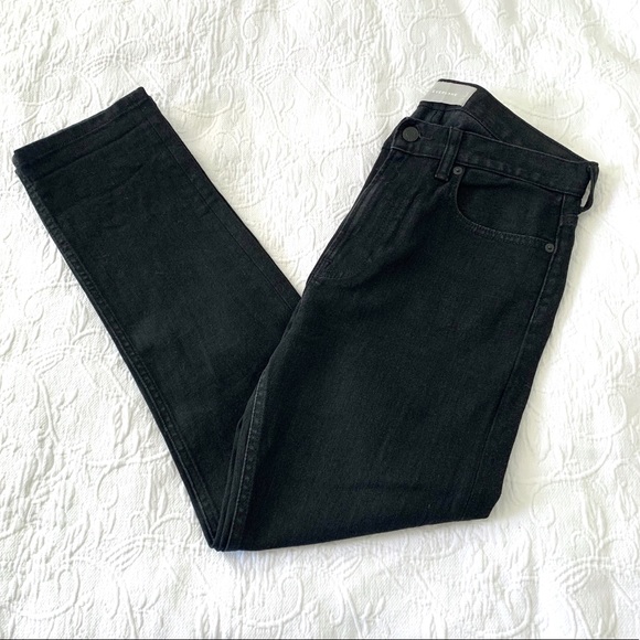 Everlane Denim - Everlane black high waist jeans sz 27 (g101)